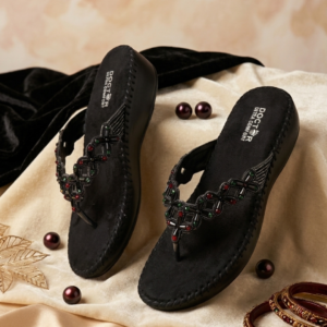 Elegant Comfort Chappal for Women | BLACK