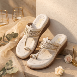 Doctor Ultra Comfort Women Kolhapuri Comfort Chappal | Off-White